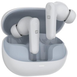 Swissten bluetooth anc sluchátka focus bílá