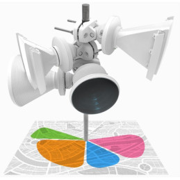 Ubiquiti Radiová jednotka PS-5AC PrismStation AirMax, 2x2 MIMO 5 GHz, bez antény