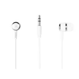 CANYON stereo sluchátka EPM-1, špunty do uší, bílá