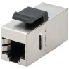 DIGITUS CAT 6 Modular Coupler, shieldedRJ45 to RJ45 For panel connection