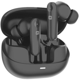 Swissten bluetooth anc sluchátka focus černá