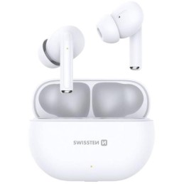 Swissten bluetooth tws sluchátka pro tune bílá