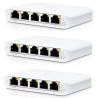 Ubiquiti Switch UniFi Compact USW-Flex-Mini, 5-Port Gigabit, PoE-in, USB-C, 3 kusy