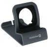 Swissten aluminum stand for apple watch gray