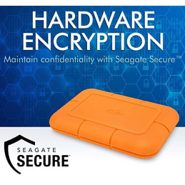LaCie SSD Externí Rugged 2.5" 4TB - USB 3.1 Gen 2 Type C, Oranžová