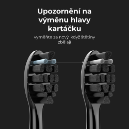 AENO Elektrický kartáček DB6 - 46000 RPM, 5 módů, Černá