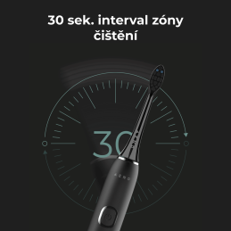AENO Elektrický kartáček DB6 - 46000 RPM, 5 módů, Černá