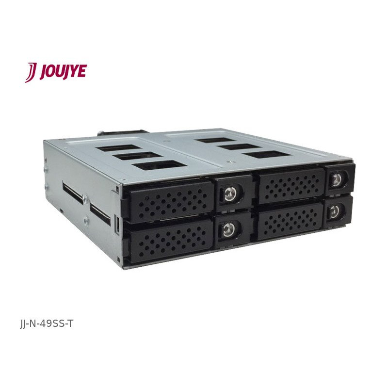Jou Jye Backplane NVMe/SAS3/SATA 4x 2,5"HDD do 5,25" pozice