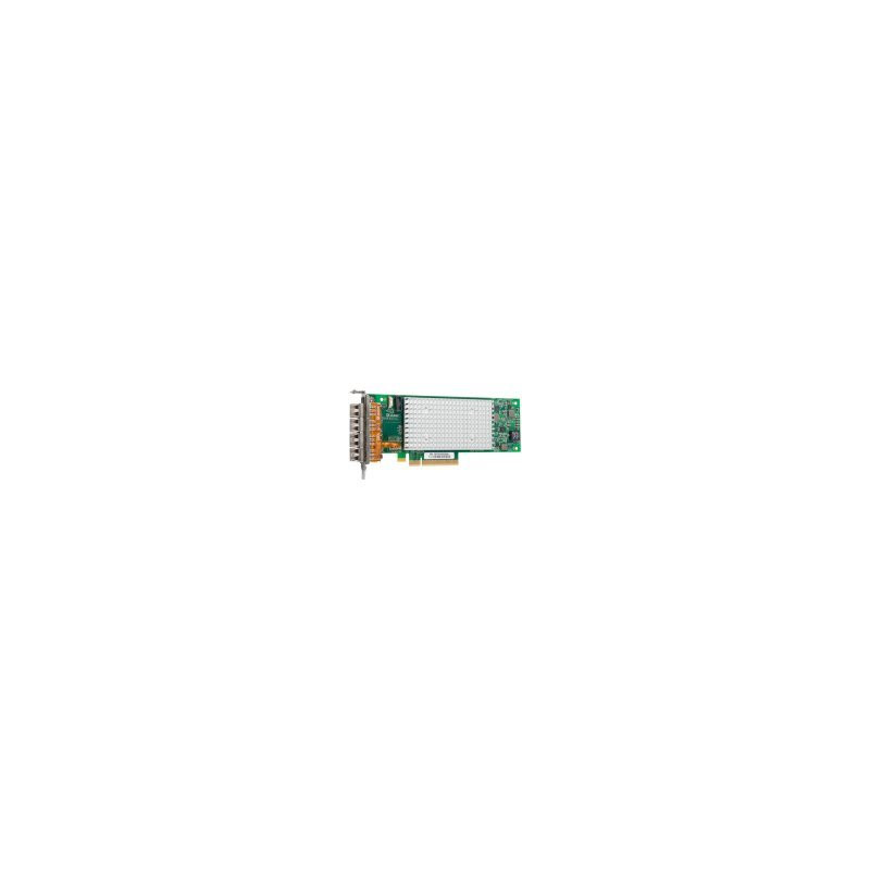 QLOGIC 16Gb Quad Port FC HBA, PCIe Gen3 x8, SR LC MM optic, lowprofile