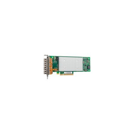 QLOGIC 16Gb Quad Port FC HBA, PCIe Gen3 x8, SR LC MM optic, lowprofile