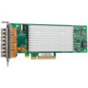 QLOGIC 16Gb Quad Port FC HBA, PCIe Gen3 x8, SR LC MM optic, lowprofile