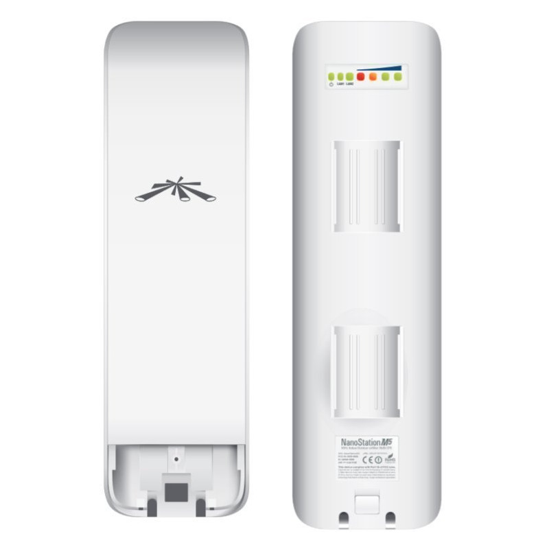 Ubiquiti Stanice (venkovní) NSM5 NanoStation, 2x2 MIMO 5 GHz, 2x 16 dBi, PoE-in + PoE-out