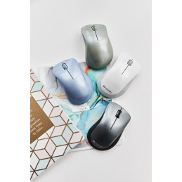 CANYON myš optická bezdrátová MW-11PW, 1200 dpi, 3 tl, USB reciever, bílá perlet