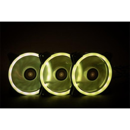 1stCOOL KIT AURA EVO 1 ARGB, 3x Dual Ring 120mm ventilátor + ARGB radič