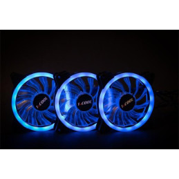 1stCOOL KIT AURA EVO 1 ARGB, 3x Dual Ring 120mm ventilátor + ARGB radič