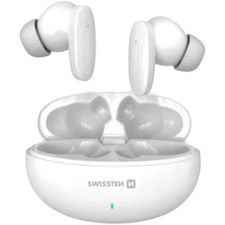 Swissten bluetooth TWS sluchátka Sonic - bílá