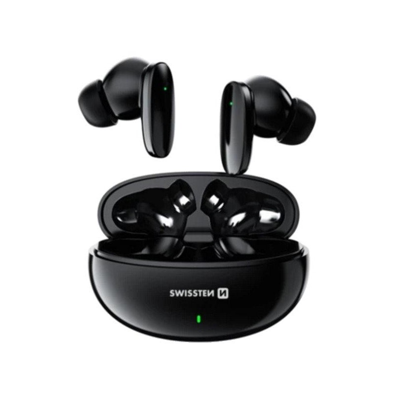 Swissten bluetooth TWS sluchátka Sonic - černá