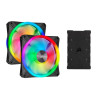 Corsair ventilátor QL Series QL140 RGB LED, 2x 140mm, 26dBA, Lighting Node CORE
