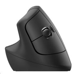 Logitech Lift Left Vertical Ergonomic Mouse - GRAPHITE / BLACK - EMEA