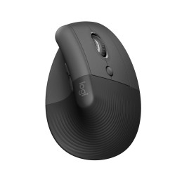 Logitech Lift Vertical Ergonomic Mouse for Business - GRAPHITE / BLACK - EMEA