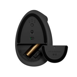 Logitech Lift Vertical Ergonomic Mouse for Business - GRAPHITE / BLACK - EMEA