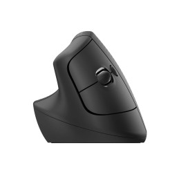 Logitech Lift Vertical Ergonomic Mouse for Business, Left - GRAPHITE/BLACK - EMEA