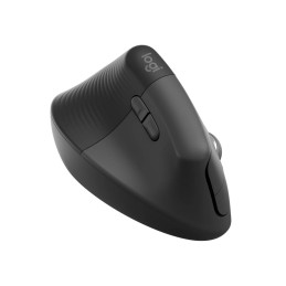 Logitech Lift Vertical Ergonomic Mouse for Business, Left - GRAPHITE/BLACK - EMEA