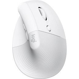 Logitech Lift Vertical Ergonomic Mouse for Business - OFF-WHITE/PALE GREY - EMEA