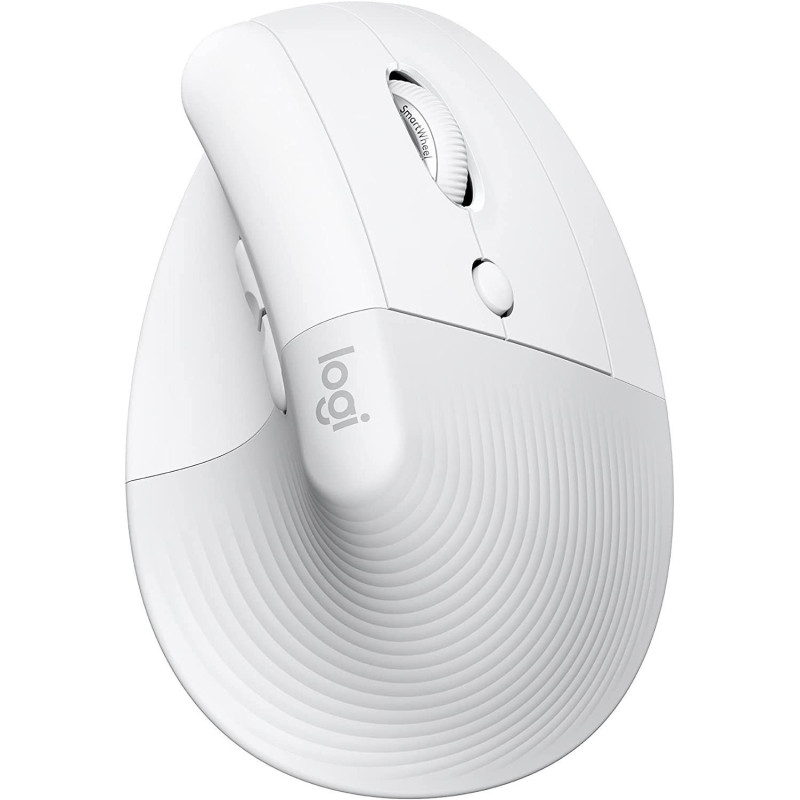 Logitech Lift Vertical Ergonomic Mouse for Business - OFF-WHITE/PALE GREY - EMEA