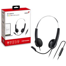 GENIUS headset HS-220U AI/ USB-C/Copilot