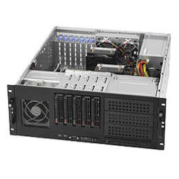 SUPERMICRO 4U 5x 3,5" HS SAS/SATA, 3x 5,25", 668W (80PLUS Platinum)