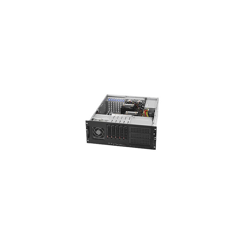 SUPERMICRO 4U 5x 3,5" HS SAS/SATA, 3x 5,25", 668W (80PLUS Platinum)