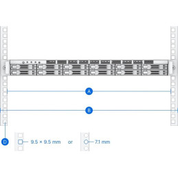 Synology Rail Kit Sliding RKS-01 (posuvné ližiny) pro FS2500