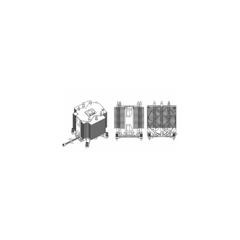 SUPERMICRO 4U Aktivní chladič pro LGA1700