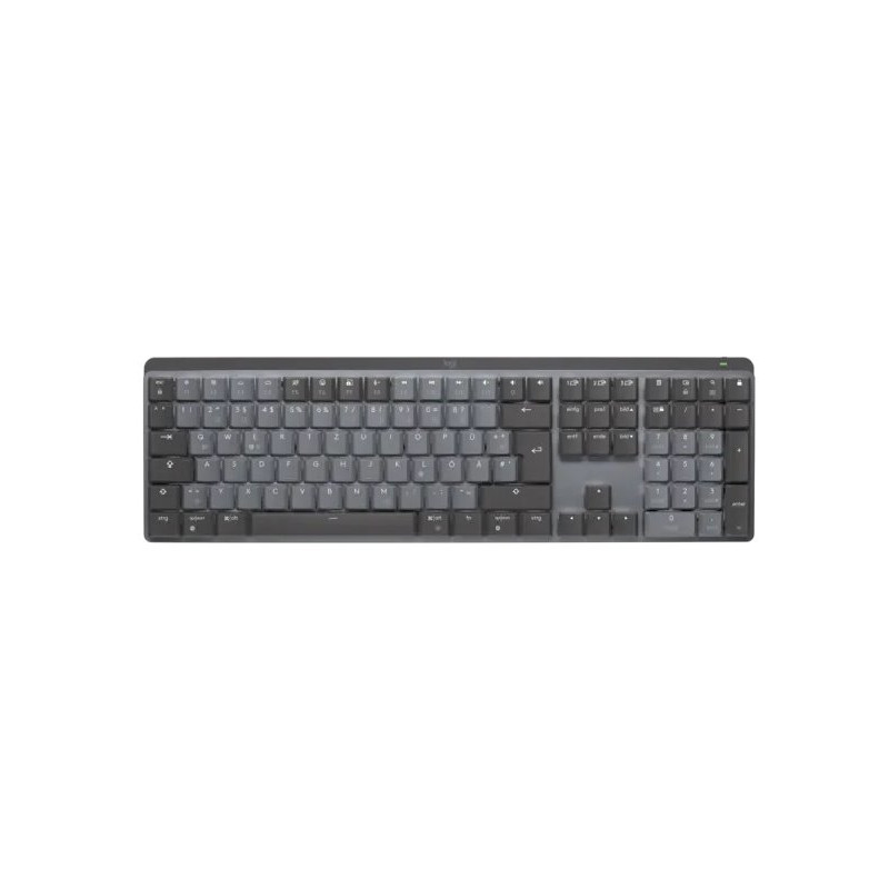 Logitech MX Mechanical Wireless Illuminated Performance Keyboard - GRAPHITE - US INT'L - 2.4GHZ/BT - TACTILE