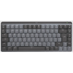 Logitech MX Mechanical Mini Minimalist Wireless Illuminated Keyboard  - GRAPHITE - US INT'L - 2.4GHZ/BT - CLICKY