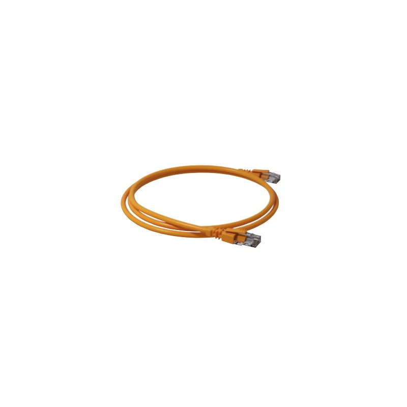 LEGRAND LINKEO C Patch kabel Cat. 5e, nestíněný U/UTP 5m - oranžová