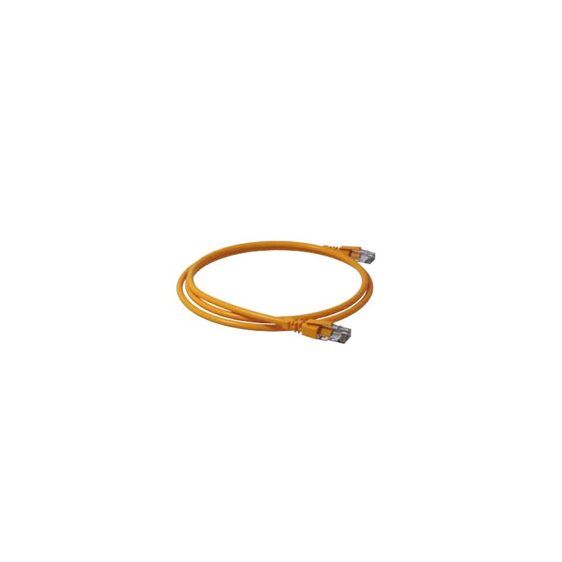 LEGRAND LINKEO C Patch kabel Cat. 6A, stíněný F/UTP 2m - žlutý