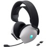 DELL Wireless Headset AW725H / Kabelloses Gaming Tri-Mode Headset / Kopfhörer + Mikrofon / weiß