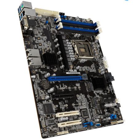 ASUS P12R-E/LGA-1200, C256, ATX, 4DIMM, 1*PCIe x16 slot, 3*PCIe x8 slots, 2*M2, 1 x Dual Port Intel X710-AT2 10G LAN Controller 