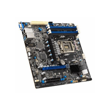 ASUS P12R-M/LGA-1200,C252,MICROATX, 4*DIMM, 1*PCIe x8 slot, 1*PCIe 16 slot, 6*SATA ports, 1*M2, 2 x Intel® I210AT + 1 x Mgmt LAN