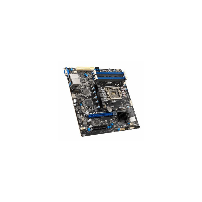 ASUS P12R-M/LGA-1200,C252,MICROATX, 4*DIMM, 1*PCIe x8 slot, 1*PCIe 16 slot, 6*SATA ports, 1*M2, 2 x Intel® I210AT + 1 x Mgmt LAN