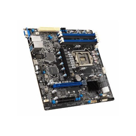 ASUS P12R-M/LGA-1200,C252,MICROATX, 4*DIMM, 1*PCIe x8 slot, 1*PCIe 16 slot, 6*SATA ports, 1*M2, 2 x Intel® I210AT + 1 x Mgmt LAN