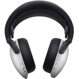 DELL bezdrátová náhlavní souprava  AW725H/ Wireless gaming Tri - mode Headset/ sluchátka + mikrofon/ bílá