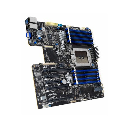 ASUS AMD EPYC LGA 4094, EEB server motherboard, 16*DIMM with DDR4 3200 MHz, 1*PCIe 4.0, 3*PCIe 3.0, 1*PCIe, 1*M.2, 16*SATA, 1*OC