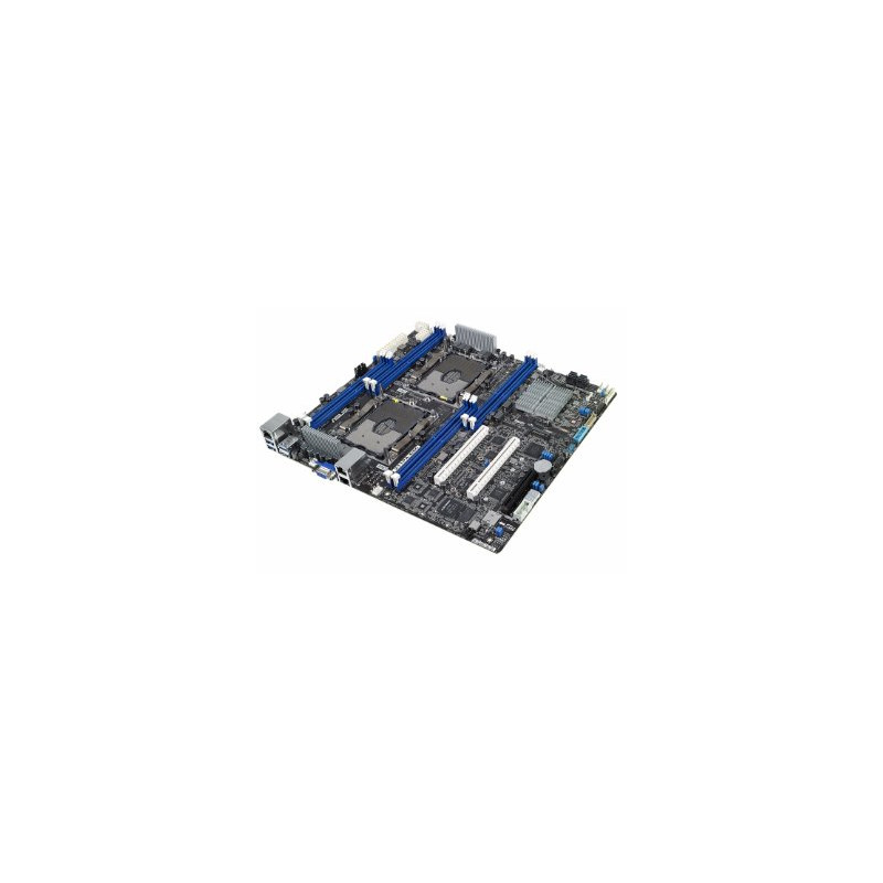 ASUS Intel 2xSocket P (LGA 3647) , C621, 8DIMM, 3PCIe, 14SATA+2M.2, 4*i210AT+1Mgt LAN, IPMI, ATX-like (12x10.5)