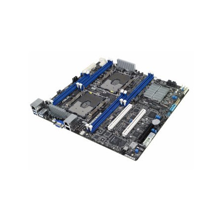 ASUS Intel 2xSocket P (LGA 3647) , C621, 8DIMM, 3PCIe, 14SATA+2M.2, 4*i210AT+1Mgt LAN, IPMI, ATX-like (12x10.5)
