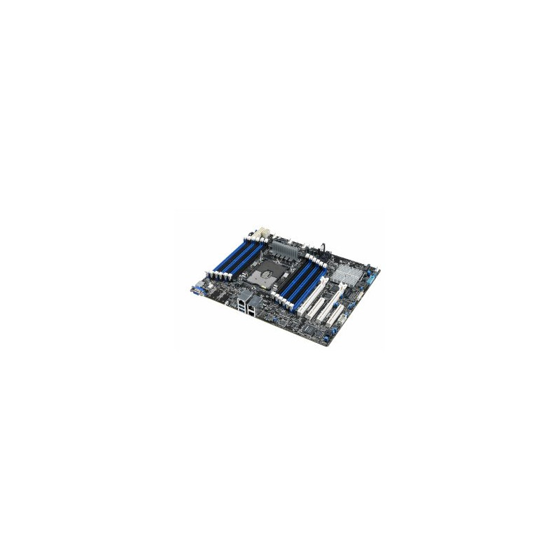 ASUS Intel 1xSocket P(LGA 3647) , C621, 12DIMM, 4PCIe, 13SATA+1M.2, 2*i210AT+1Mgt LAN, IPMI, ATX(12x9.6) 165W TDP