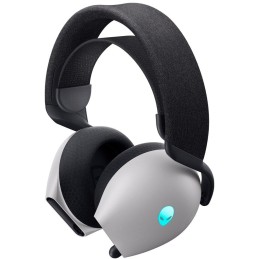 DELL bezdrátová náhlavní souprava  AW725H/ Wireless gaming Tri - mode Headset/ sluchátka + mikrofon/ bílá