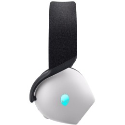 DELL bezdrátová náhlavní souprava  AW725H/ Wireless gaming Tri - mode Headset/ sluchátka + mikrofon/ bílá